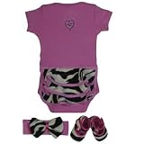 Baby Bella Maya Zoe Zebra Gift Set Size 0-6 Months