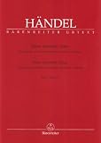 Neun deutsche Arien - Sopran, Soloinstrument, Bc - URTEXT - Part - m - St - Georg Friedrich H&auml;ndel