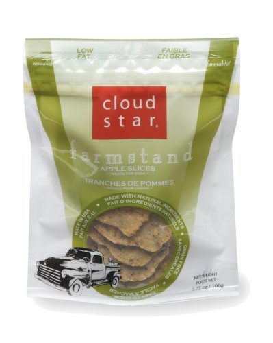 Cloud Star Farmstand Slices, Apple, 3.75 Ounce Stand-up Pouch (Pack of 4) by Cloud Star
