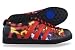 ADIDAS GAZELLE VINTAGE CITY SERIES BARCELONA ORIGINALS TRAINERS- BLACK / RED - SIZE UK 7