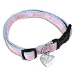 New York Yankees Princess Pink Dog Collar ID Tag Size Small