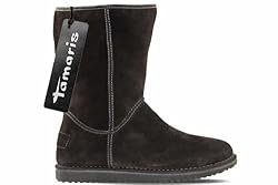 Tamaris Winterstiefel Lammfell Stiefel Mocca Braun 1-26422-27, Größe:EUR 41