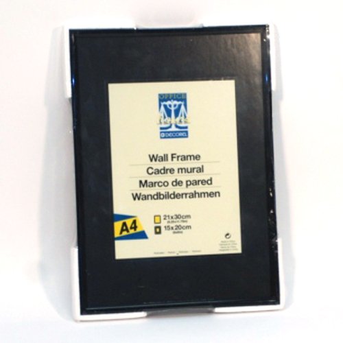 Rubbermaid Office/Home A4 Picture Frame Black 