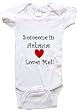 SOMEONE IN ARKANSAS LOVES ME - ARKANSAS BABY - State-series - White, Blue or Pink Onesie / Baby T-shirt