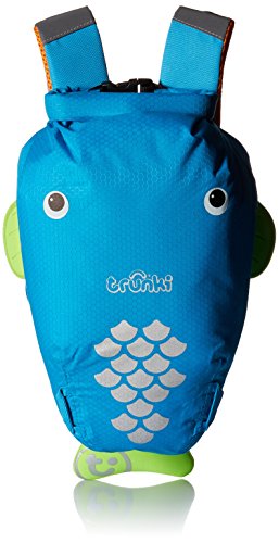 Trunki PaddlePak Back Pack - Water Resistent Kids Backpack (Bob), Blue