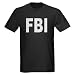 FBI Federal Bureau of Investi Black T-Shirt