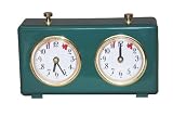 Professional Mechanical Chess Timer Clock - Green