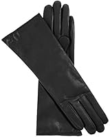 Fratelli Orsini Women's Italian "4 Button Length" Cashmere Lined Leather Gloves