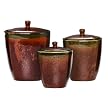La Paz 3 - pc. Canister Set - Copper