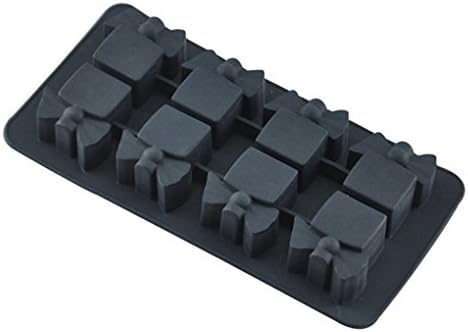 ULATREE Ice Trays Homeware Mold Perfume Bottles Pattern Black Silicone Non-toxic