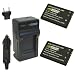 Wasabi Power Battery and Charger Kit for Contour 2350, 2450, 2900, C010410K and ContourHD, ContourGPS, Contour+
