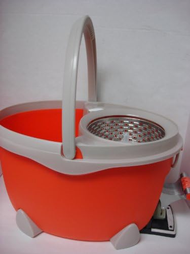 Stainless Steel Easy life Spin Rotate Magic Mop &amp; Bucket &amp; 2 Heads as seen on tv High Quality