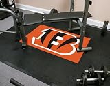 Cincinnati Bengals NFL Team Fitness Mat Tiles