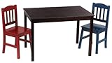 Guidecraft G85902 Discovery Kids Table, Espresso