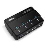 Anker� Uspeed USB 3.0 4-Port Hub with 12V 2A Power Adapter and 3ft USB 3.0 Cable [VIA VL812 Chipset]by Uspeed