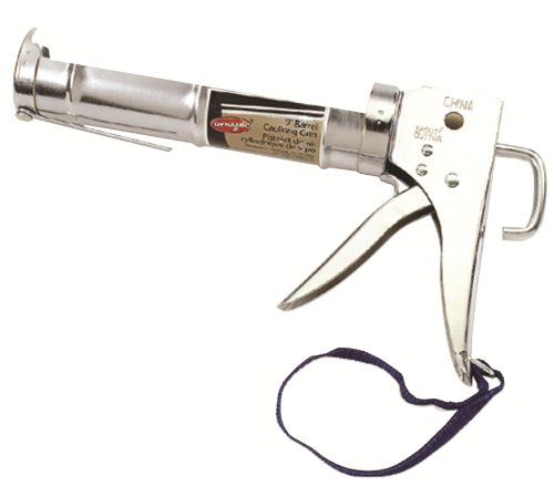 Dynamic AJ200126 Heavy Duty Chrome Caulking Gun, 9-Inch