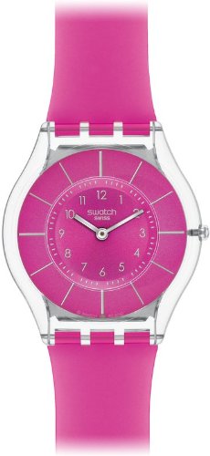 Swatch Damen-Armbanduhr Pink Classiness SFK362