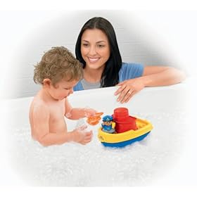 Fisher-Price Little People Play 'n Float Bath Boat