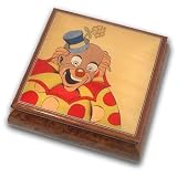 Buy Bright and Colorful Perfect Hand Inlaid Clown Music Jewelry Gift