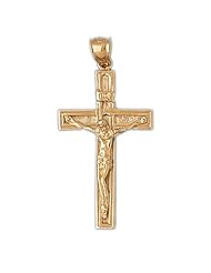 CleverEves 14k Gold Pendant Cross 8 - Gram(s)