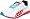 White/Blue Atoll/Red