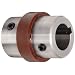 Boston Gear BF137/8X1 Shaft Coupling, Spider Ring (3-Jaw), Coupling Size BF13, 1.625" Hub Diameter, 1.000" Driven Hub Bore, 0.875" Driver Hub Bore, 1.969" Max Outter Diameter, 4 horsepower Max HP, 160 pounds per inch Max Torque