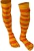 Small Yellow/Orange Thigh High Toe Socks