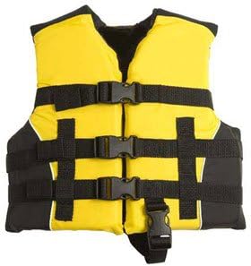 MW Child Neoprene-Nylon Life Jacket Vest 30-50lbs Ultra-Visible