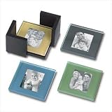 Colorful Photo Frame Coaster Set - Set of Four