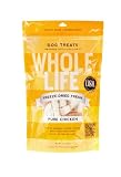 Whole Life Pet Products Pure Meat All Natural Freeze Dried Chicken Breast Treats for Dog, 4-Ounce