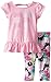 Calvin Klein Baby-Girls Infant Tunic with Flower Print Leggings