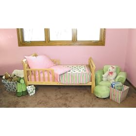 Pixie Stix Toddler Bedding Set Quilt, Flat Sheet, Fitted Sheet, Pillowcase