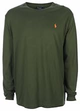Ralph Lauren Mens Crew Neck Longsleeve Green