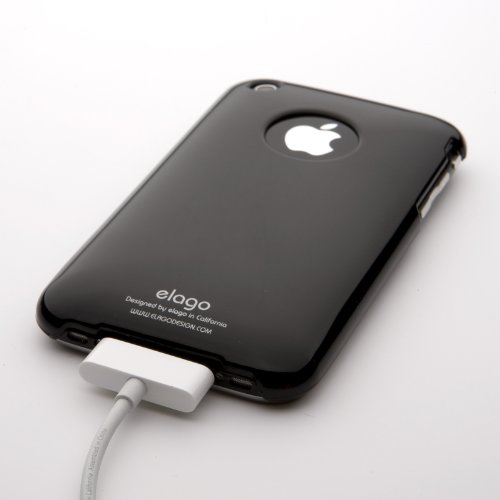 elago S2 Case for iPhone 3G/3GS (High Glossy) – Black +