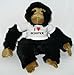 Plush Monkey / Chimpanzee toy with I Love Scooter T-Shirt
