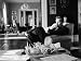 Author Gore Vidal at Home Premium Photographic Poster Print by Leonard Mccombe, 24x18