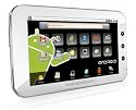 世界初 アンドロイド搭載 ７インチ インターネットタブレット (パールホワイト） - 新バージョン
