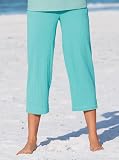 Cotton Gauze Cropped Pants