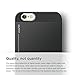 elago® [Outift][Black] - [Premium Hybrid Construction][Dual Toned][Spark Design Award] - for iPhone 6/6S Plus