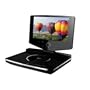 Coby TF-DVD1023 10.2-Inch Widescreen TFT Portable DVD/CD/MP3 Player with Swivel Screen Black Bundle With 2 Coby CVE91WHT Super Bass Digital Stereo Earphones, Portable DVD Player Case & LCD Screen Cleaner Set