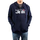 Levelwear Winnipeg Jets Full Zip Hooded Sweatshirt Large