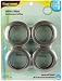Curtain Grommets 8/Pkg-Pewter