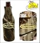 (2) Team Realtree Yellow Can & Bottle Koozies Coolers