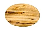 Proteak 12 by 6-1/2 by 3/4-Inch Oval Cutting Board
