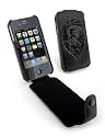 Tuff-Grip Kunstleder Tasche 'Apocalypse' case für Apple iPhone 4 / 4G - (Night Shadow) / werewolf