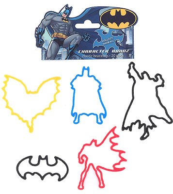 Forever Collectibles DC Comics Batman Logo Bandz Bracelets
