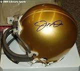 Joe Montana Signed Notre Dame Riddell Mini Helmet