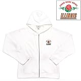 Illinois Fighting Illini NCAA 2008 Rose Bowl Hoody for Women (White)