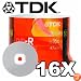 TDK  4.7GB 16x DVD-R (100-Pack Spindle)