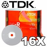 TDK  4.7GB 16x DVD-R (100-Pack Spindle)